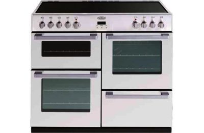 Belling DB4100E Electric Range Cooker - White/Install